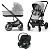 Коляска детская 3 в 1 Cybex Balios S Lux BLK Lava Grey
